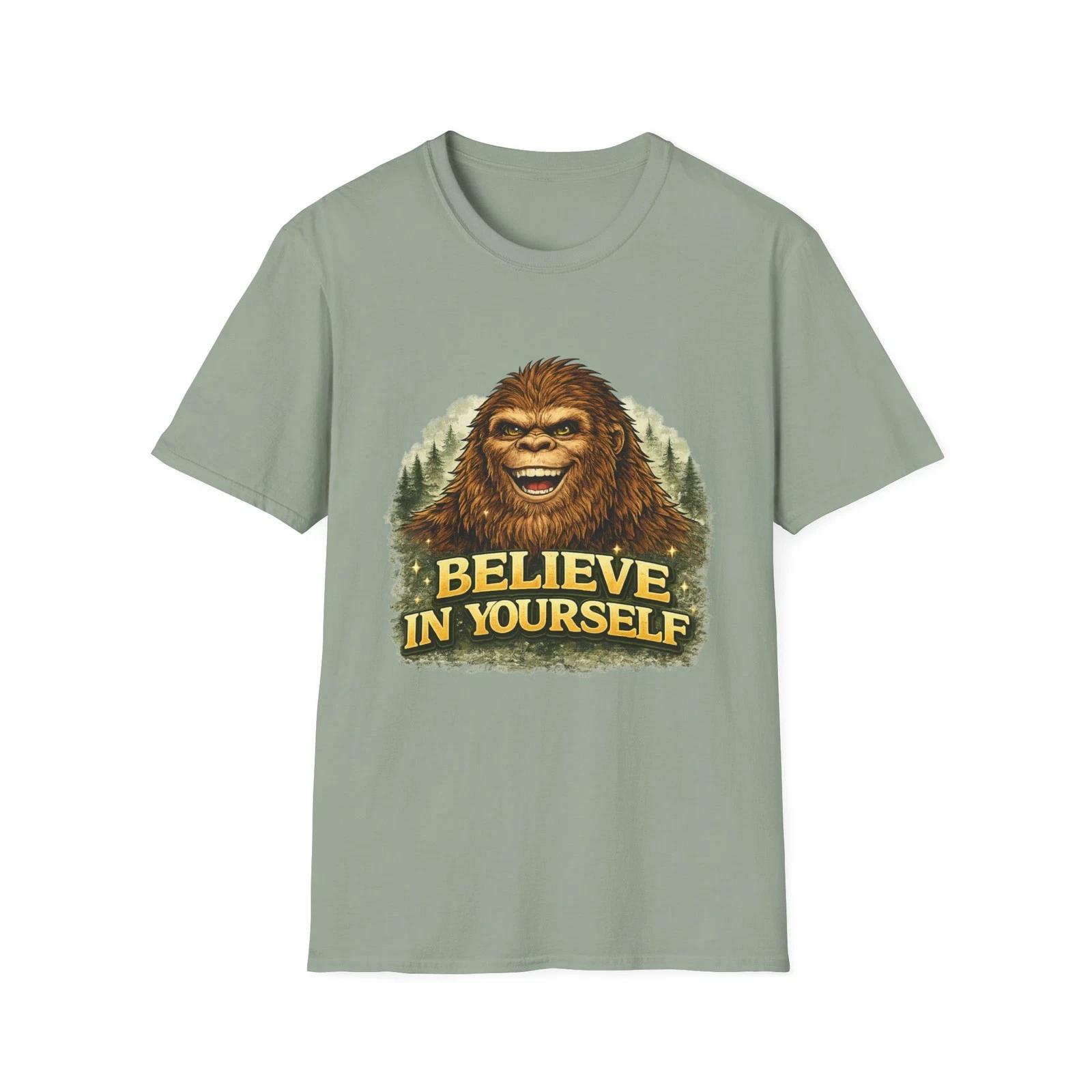 Sasquatch Believe In Yourself Children s Children s T  Children s T-shirt | Bigfoot Motivational Tee Inspirational 110