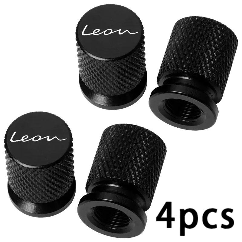 Car Wheel Tire Valve Caps Tyre Stem Covers Airdust Waterproof For Seat leon mk3 mk2 5f mk1 fr 1p 2 TARRAC