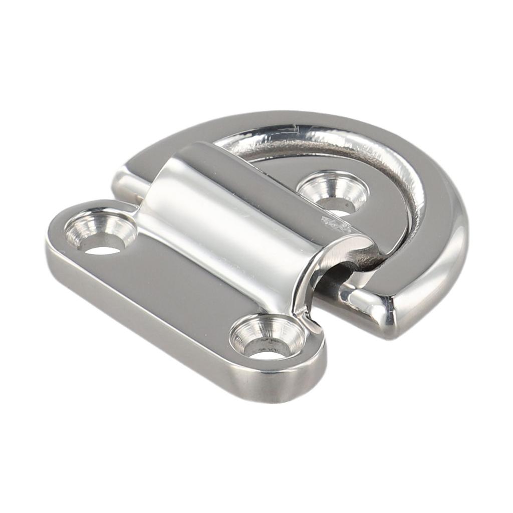 Lashing Ring 316 Stainless Steel D Ring Folding Pad Eye