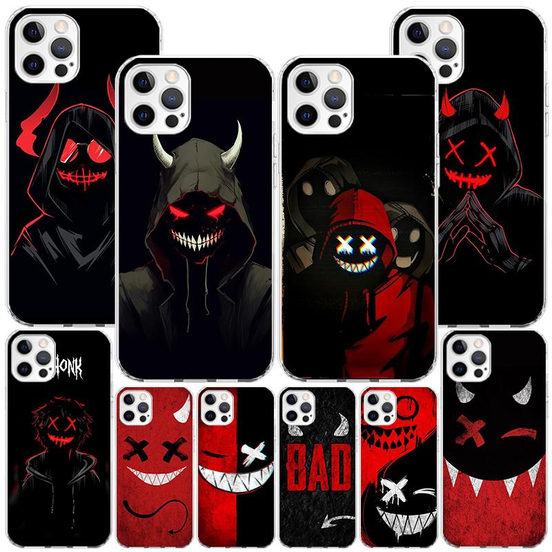 Devil Bad Boy Anime Phone Case For iPhone 17 Air 16 Pro Max 16E 15 + 14 Plus 11 12 13 Mini 7 8 SE Gift Print Cover Fundas 17 Air