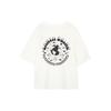 Nike Loose Fit Round Neck Short Sleeve T-Shirt With Back Letter Pattern Women Tops Sail-White DQ3308-133