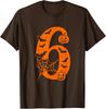 Number Funny Meme Saying Six Seven Halloween Unisex T-Shirt