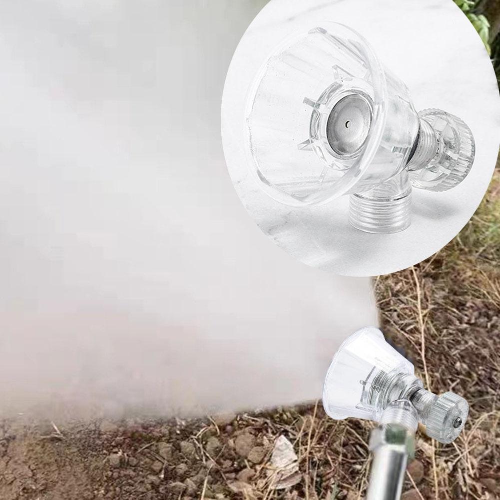 Hochfester, verstellbarer Sprinklerkopf, transparente Kunststoffdüsenbaugruppe