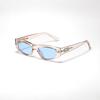 Xunge Cat Eye Retro Sunglasses: Thin Narrow Frame, European & American Style for Women & Men