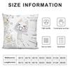 Cartoon Cute Toro Inoue Cat Pillow Case 3D Print Polyester Fiber 40*40cm Home Sofa Throw Decoration Festival Gift