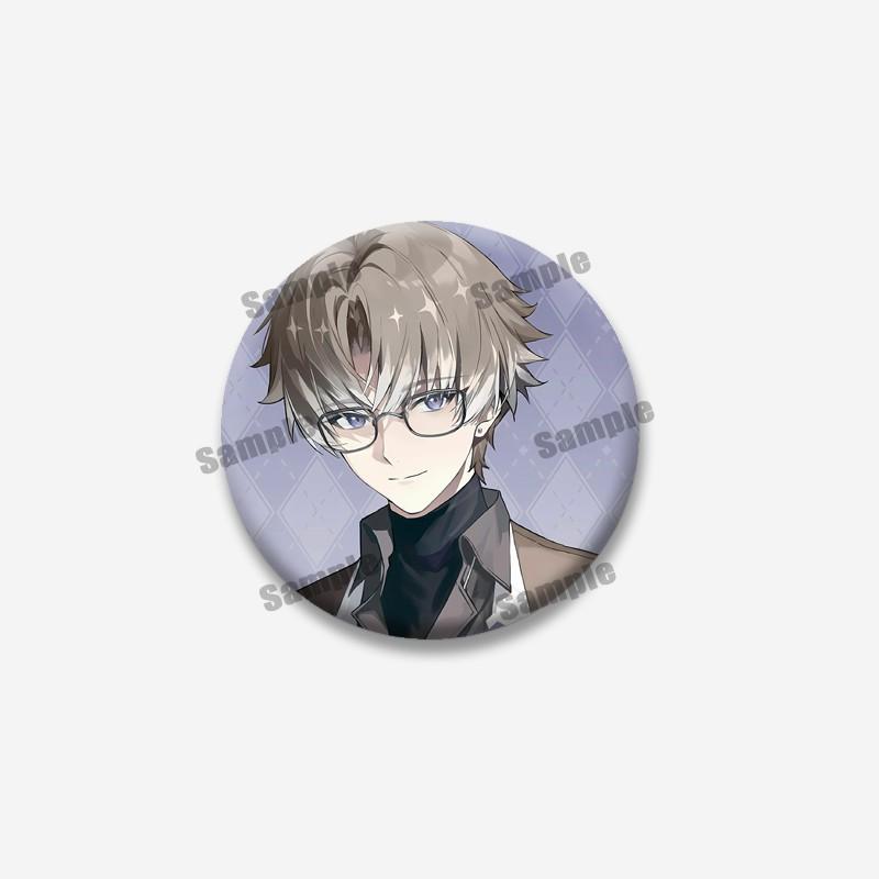 Anime Game Wuthering Waves Hiyuki Carlotta Enamel Pin Cartoon Figure Round Brooches Funny Lapel Badge Jewelry Gifts for Friends