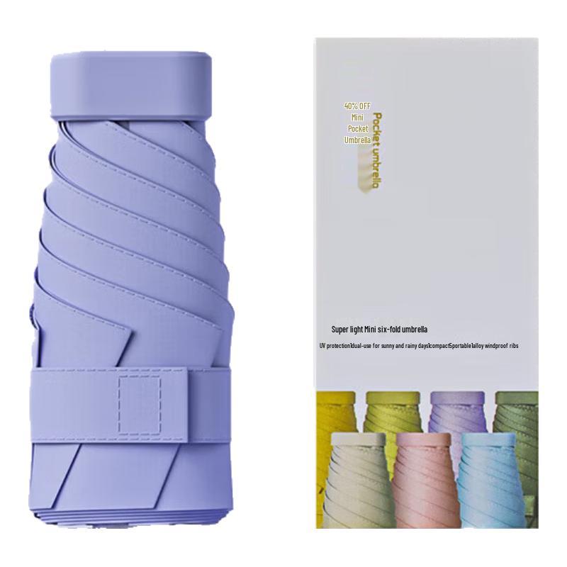 Xu Qing Compact UV Protection Sun/Rain Umbrella
