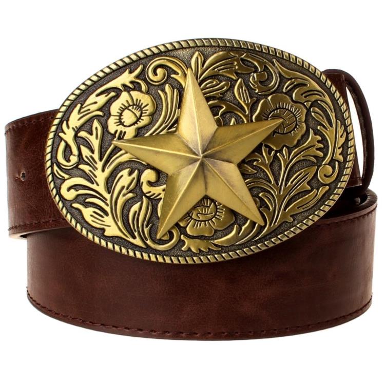 Fashion Women Belt Retro Floral Pattern Flower Design Arabesque Pattern Golden Floral Popular Element Girdle Women Gift