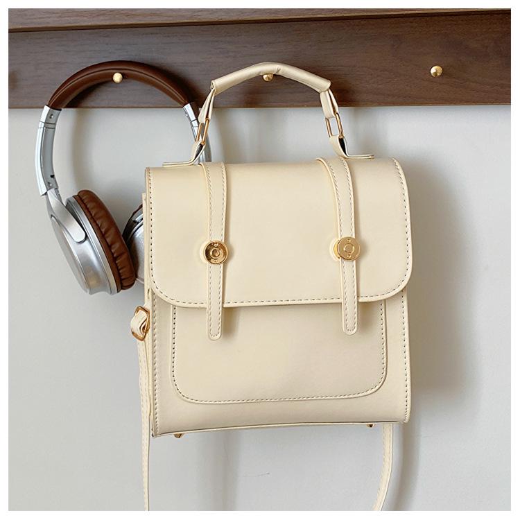 2023 Trendy Textured Casual Women's Backpack – Stylish and Simple Shoulder Bag