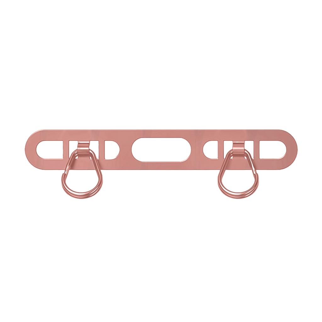 1pcs Stainless Steel Mobile Phone Lanyard Patch Side Hanging Clip Double Buckle Phone Straps Gasket Metal Connect Piece for