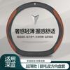 Universal Ultra-Thin Genuine Leather Steering Wheel Cover Changan Deep Blue S7 SL03 D-Shape 38cm Diameter Sport Style