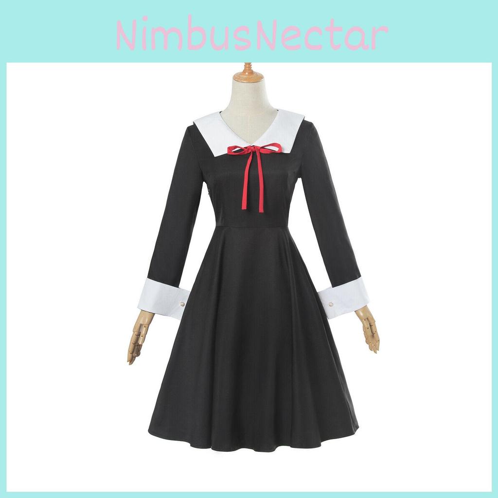 Sama Kaguya Love Is War Fujiwara Chika Cosplay Costume Dress Party Halloween