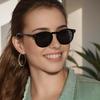 Vintage Runde Sonnenbrillen Damen Herren Mode Retro Sonnenbrillen Weiblich Männlich Designer Outdoor Spiegel Punk Tönungen Oculos De Sol