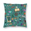 halloween witch crow square pillowcase decoration gothic mystery magic  cushion sofa car   kama casal