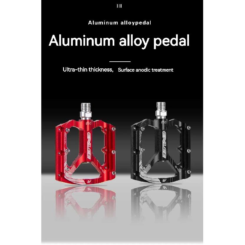 ENLEE Fahrradpedal Einteilige CNC-Aluminiumlegierung Ultraleicht Versiegelte Du-Lager BMX Mtb Fahrradpedale Zubehör