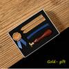 1 Set Creative Wax Seal Set DIY Handmade Ribbon Envelope Gift Seal Vintage Wooden Invitation Letter Seal Wedding Stamp Gift