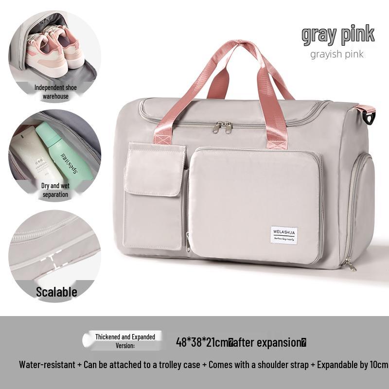 Men's Large Capacity Oxford Cloth Travel Bag - Lightweight, Handheld, and Perfect for Short Trips, Sports, or School Use