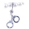 Retro Stainless Steel Titanium Belly Button Ring with Double Handcuffs Design