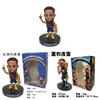Basketball Player Stephen Curry Pvc Model With Black Outfit For Home Office And Display