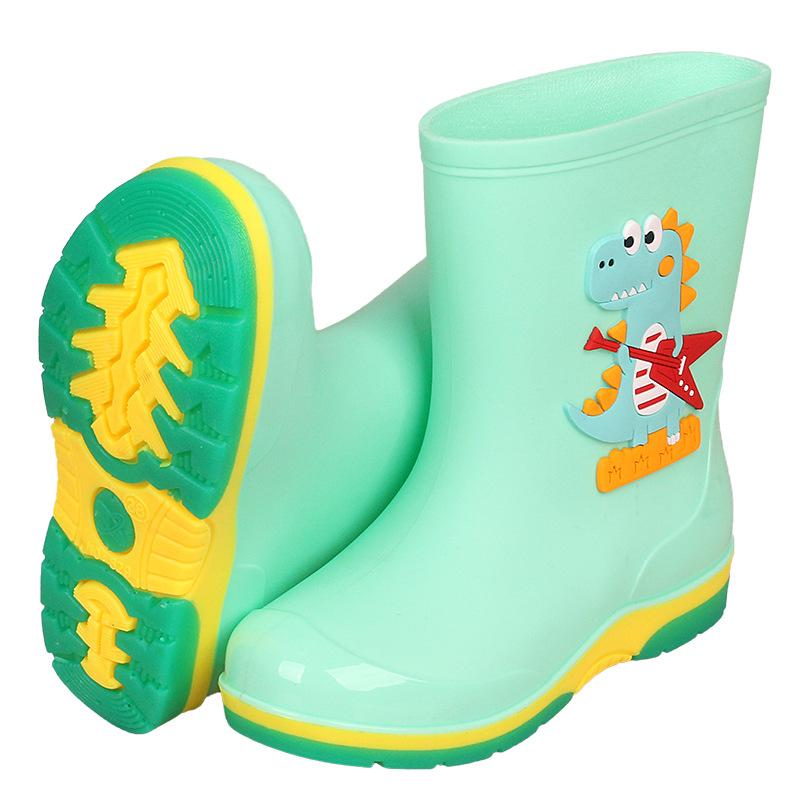 

Rainboots Toddler Girl Boy Winter Classic Waterproof Children S Shoes Casual Kids Dinosaur Rain Boots Kids Cartoon Water Shoes 32
