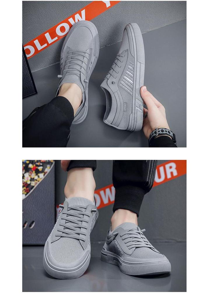 Men's Trendy Breathable Mesh Casual Shoes with Soft Sole