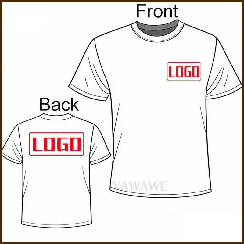 For men Photo Print Minimalist summer t shirt Your Image Text Here Short Sleeve Graphic Tailor made ONeck Solid Color tops