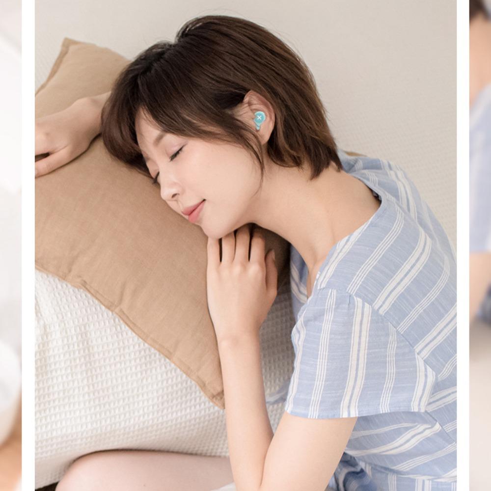 2PCS/4PCS Sound Insulation Silicone Noise Earplug Soundproof Ear Plugs Insulation Earplug  Sleep Aid