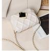New Women's Handbag, Trendy Genuine Leather Chain Crossbody Bag, Niche Fashion, Versatile, High-End Women's Bag