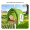 Parrots Hideaway Bed Perch Bird Stand Cage Toy House Rack Toy Grinding Perch Birdhouse Supplies