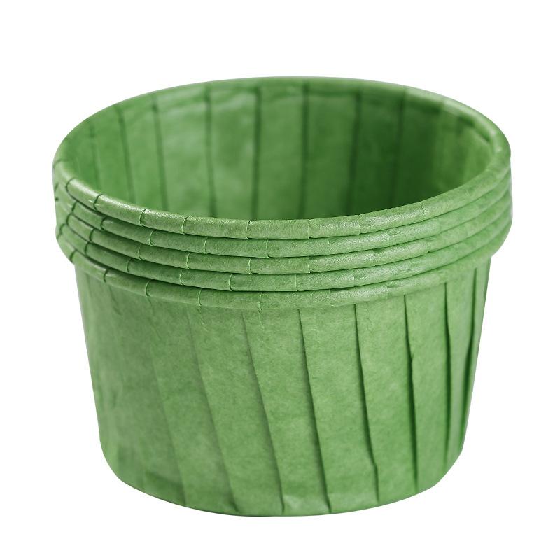 50Pcs Solid Color Oilproof Cupcake Liner Baking Cup Muffin Cupcake Paper Cup Cases Tray Wedding Party Caissettes CupCake Wrapper