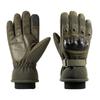 Mens Winter Thermal Fleece-Lined Tactical Gloves Skiing Hiking Motorcycling Outdoor Activities