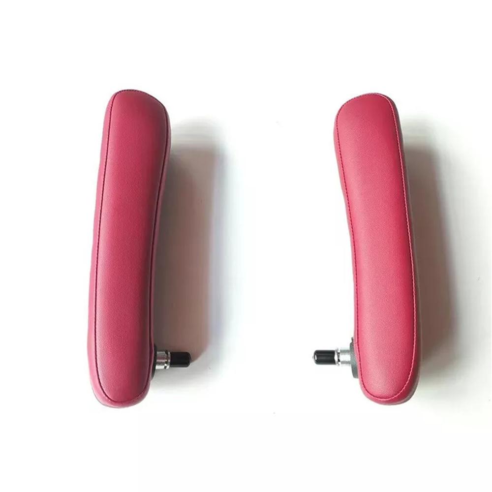 

2x Leather Front Armrest Front Seat Inboard For 2016-2019 Fiat 500 Left & Right