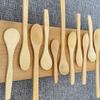 5Pcs Wooden Honey Spoon Ecofriendly Household Tableware Bamboo Kitchen Condiment Scoop Coffee Spoon Dessert Spoon Teaspoon