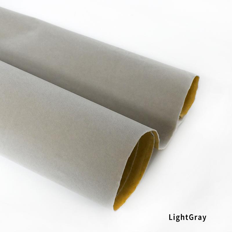 45/90*145cm 1.2mm Thick Self-adhesive Velvet Fabric Automotive Interior Furniture Decoration Scratch Resistant Plush Fabrics