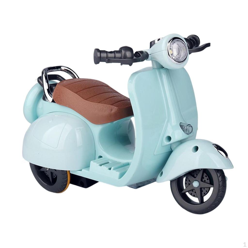 Motorcycle Cartoon Dancing Toy 360° Rotating for Girls Boys