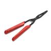 Optical Fiber Pliers Flange Long Nose Rubber Anti Slip Handle Steel Head Portable Fiber Optic