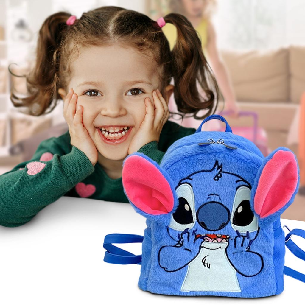 Backpack Plush Backpack Cute - Furry Backpack Cartoon Small Backpack Anime Blue Modern Bag Backpack Gift