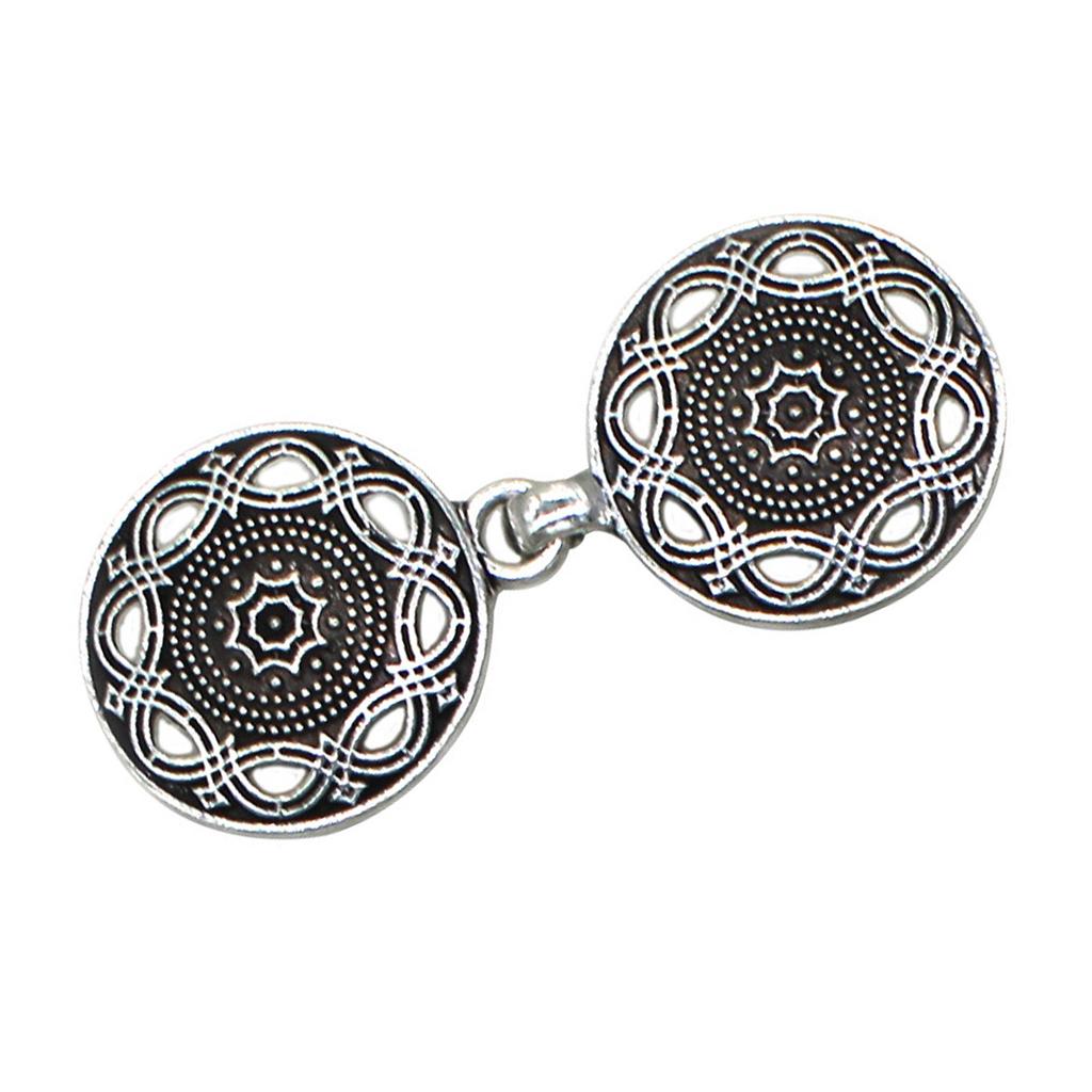 Vintage Sweater Clip Cape Cloak Clips Fashion Antique Elaborate Flower Shape Shawl Collar Clasp for Girl Women