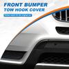 Front Bumper Tow Hook Cover Cap Towing Eye Fit for BMW X3 F25 20112012 2013 2014 51117210474 Trailer Cover (Matte Black, Right Passenger Side)