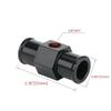 Black Water Temp Gauge Radiator Temperature Water Temp Joint Pipe Sensor Hose Adapter 18MM 20MM 22MM 24MM Interior Parts