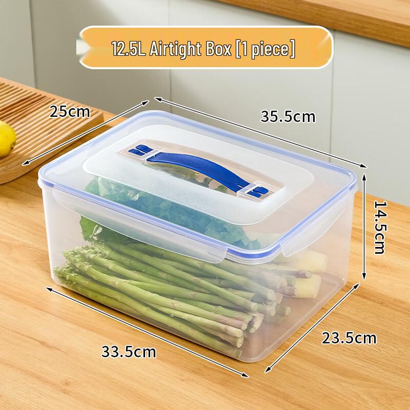 Jiemengzhe 12.5L Portable Leak-Proof Food Storage Container