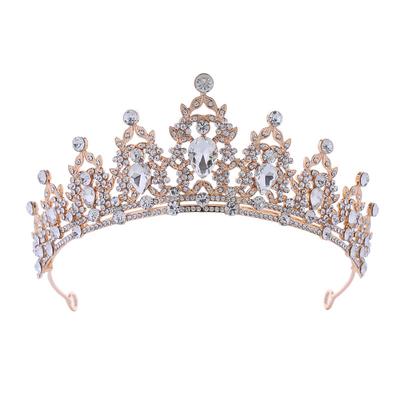 Brautkrone Kopfschmuck Prinzessin Kleid Strass Stirnband Hochsteckfrisur Fotografie Kopfschmuck Mädchen