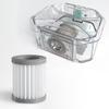 1/4 st filter för Lefant M320 / M320G Robotdammsugare Ersättningsfilter Skydda Dammsugarmotorn