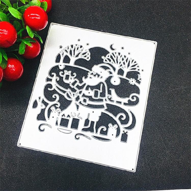 Christmas Santa Metal Cutting Dies DIY Embossing Scrapbooking Photo Album