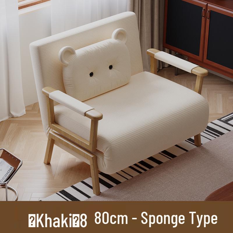 Creative Foldable Sofa Bed - Space-Saving, Thickened, and Comfortable for One Person