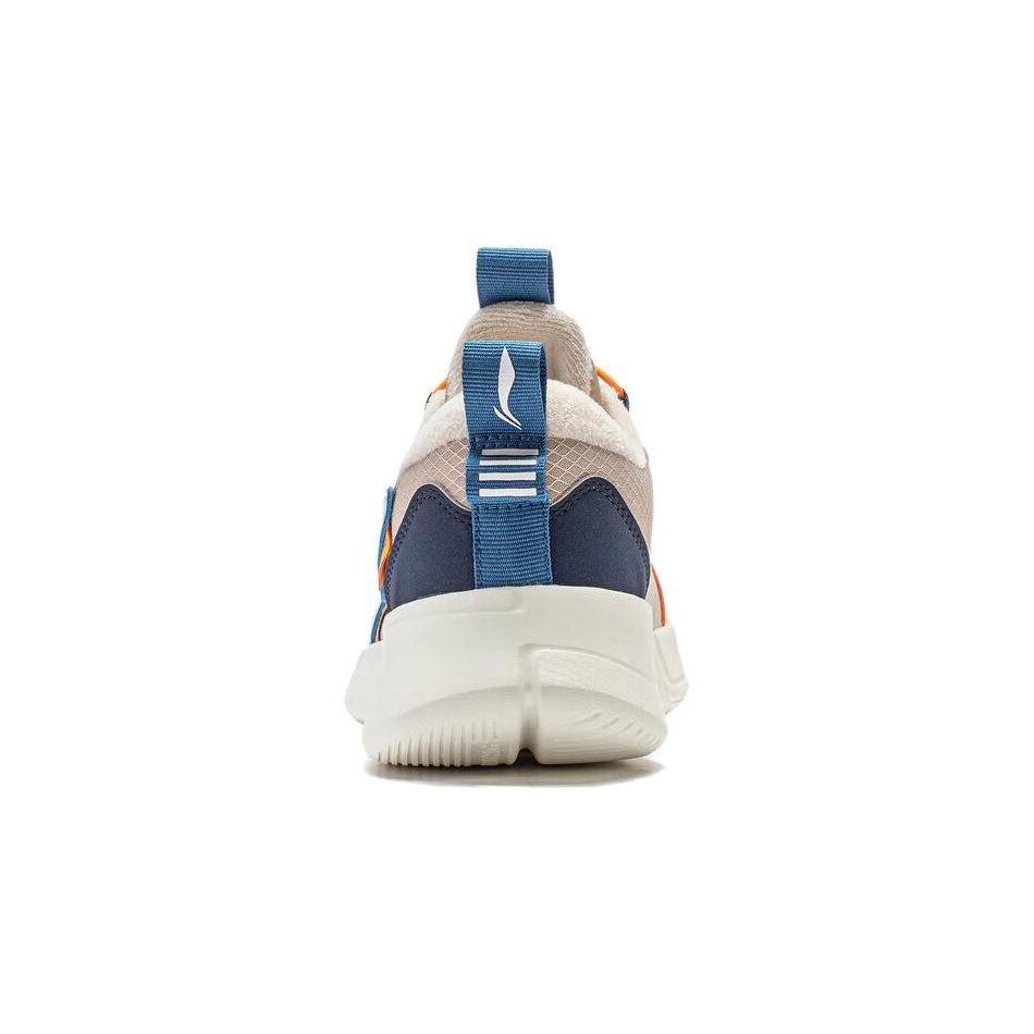 Li Ning Comfortable Non-Slip Durable Casual Shoes Kids Shoes Off-White YKCS192-17