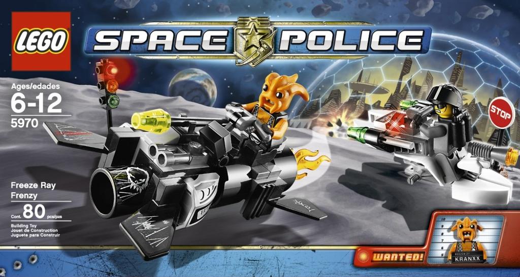 LEGO Vyprodáno 5970 Freeze Ray Frenzy Vesmírná policie zajímá mrazícím paprskem Zahraniční limitovaná položka [Položka]