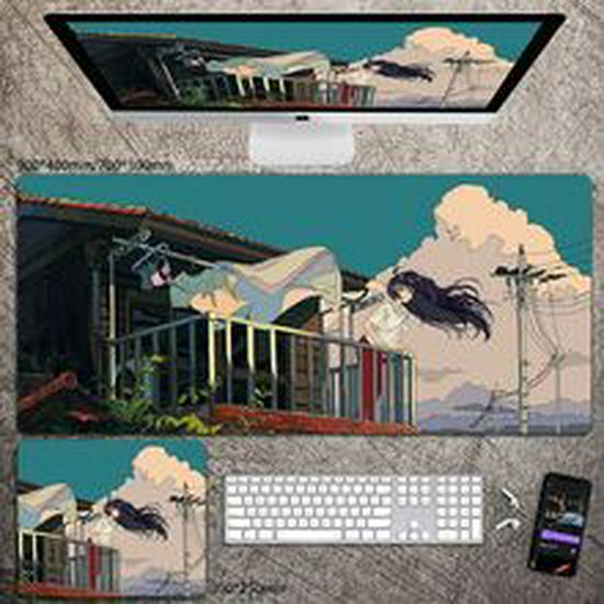 Lycoris Anime Esports Extra Large Non-Slip Gaming Mouse Pad