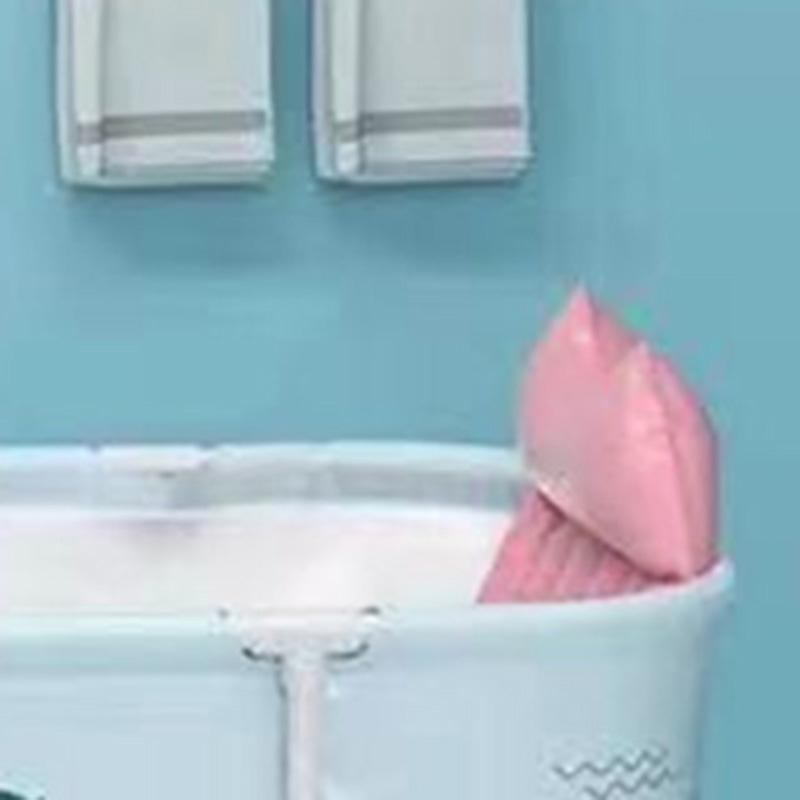 Bathtub Set Portable Folding Multifunctional Thicken Spa Soaking Bath Tub for Home Salon Type 3