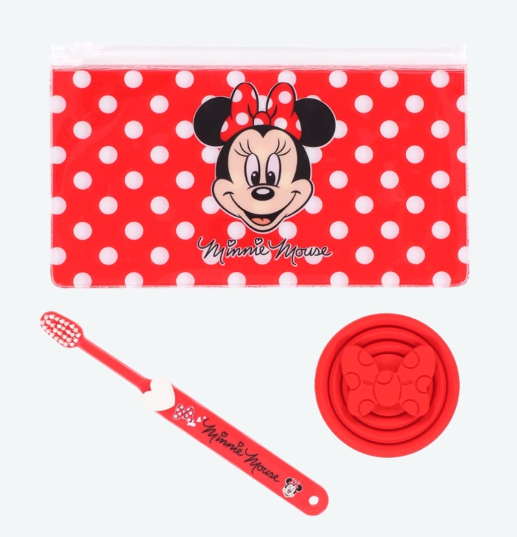 

Minnie Mouse Toothbrush Set Tokyo Disney Resort Limited
